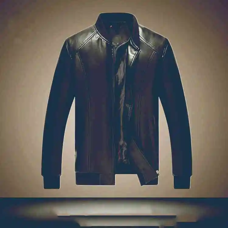 led leather jacket