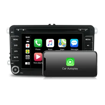 Factory supply car Navigation built in car reversing image Android 10 autoradio RDS/FM Car DVD Player FOR VW 7" universal series