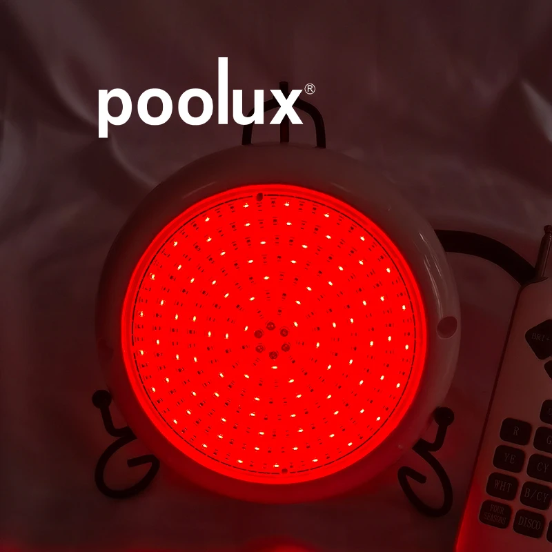2022 Poolux Ip68 12v Ac Dc Color Changing Ip68 Underwater Led Pool