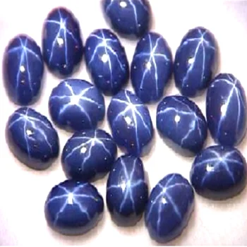 size 2-10 carats smooth cabochons loose gemstone natural aaa quality star sapphire gemstone