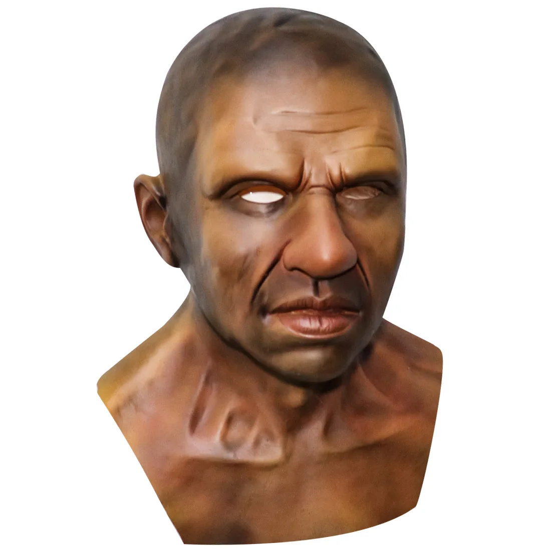 Realistic Latex Face Mask Scary Headgear Horror Mask Game Cos Prom Props Another One of My Old Man Adult Gags Practical Jokes