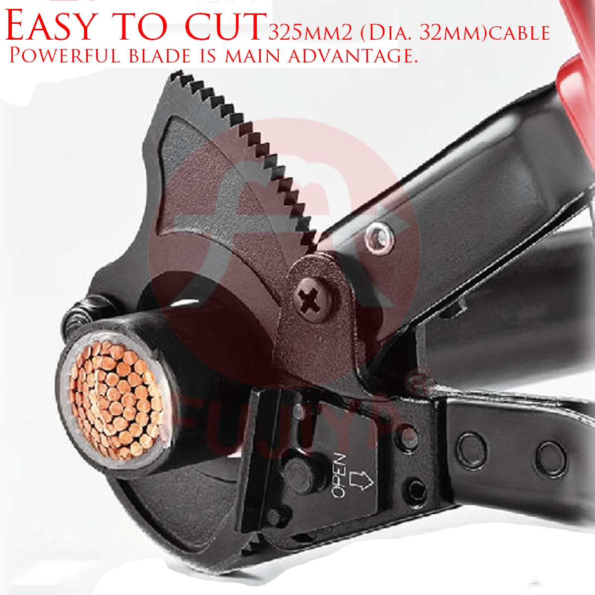 Fujiya CR-MO Ratchet Cable Cutters - Powerful \u0026 Efficient, image size:1200x1200