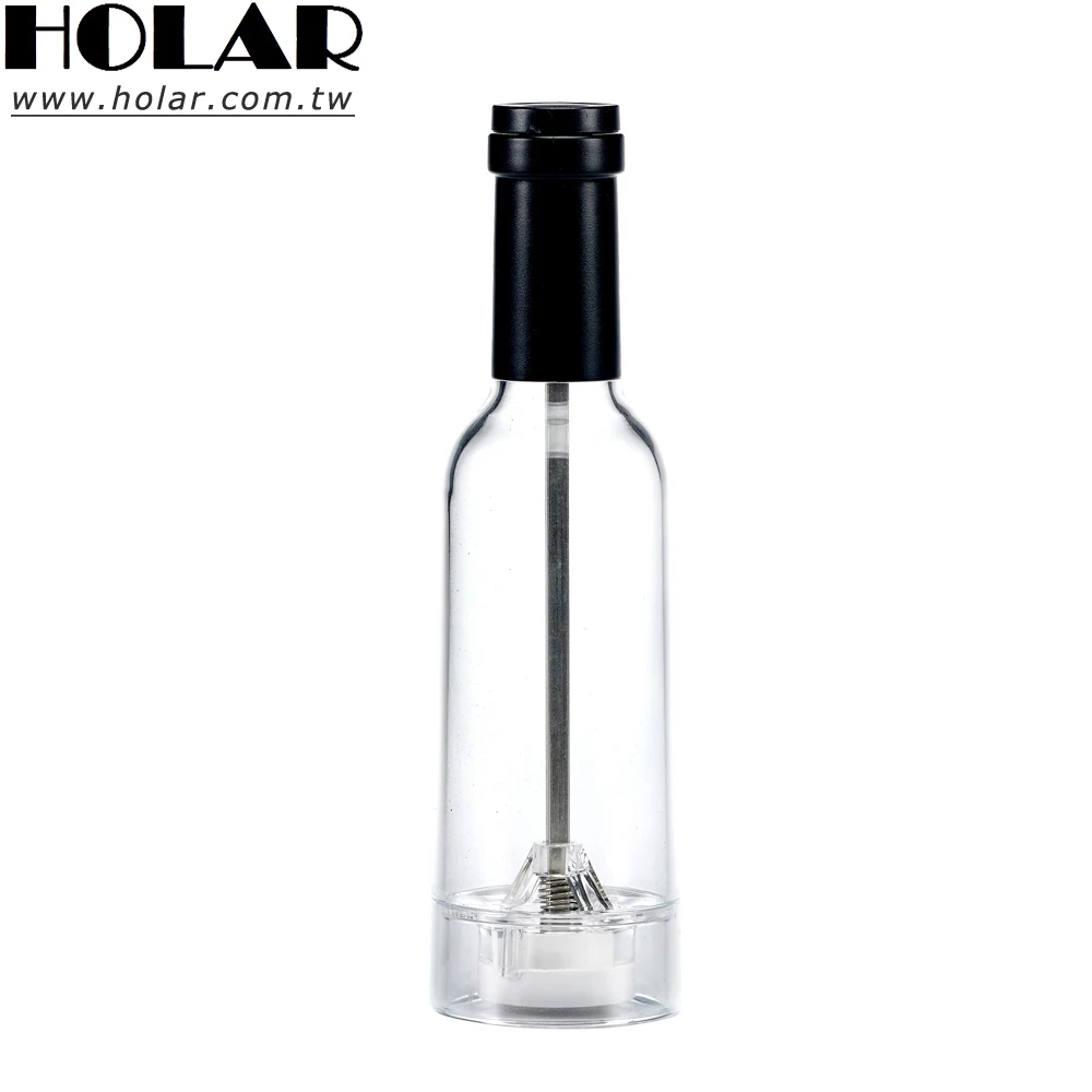 clear plastic wine bottles