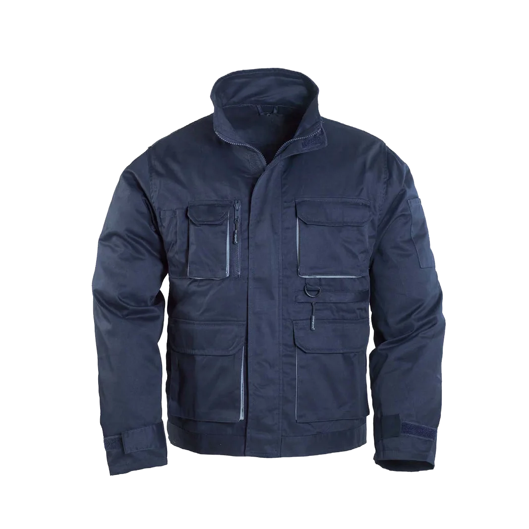 Navy Workwear Jacket Uniforms for Men | Custom Work Jackets