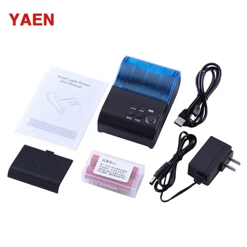 2inch Pos Label Printer USB Blue tooth Barcode Generated Printing Edit Android Tablet with MHT Lable App Thermal Printer