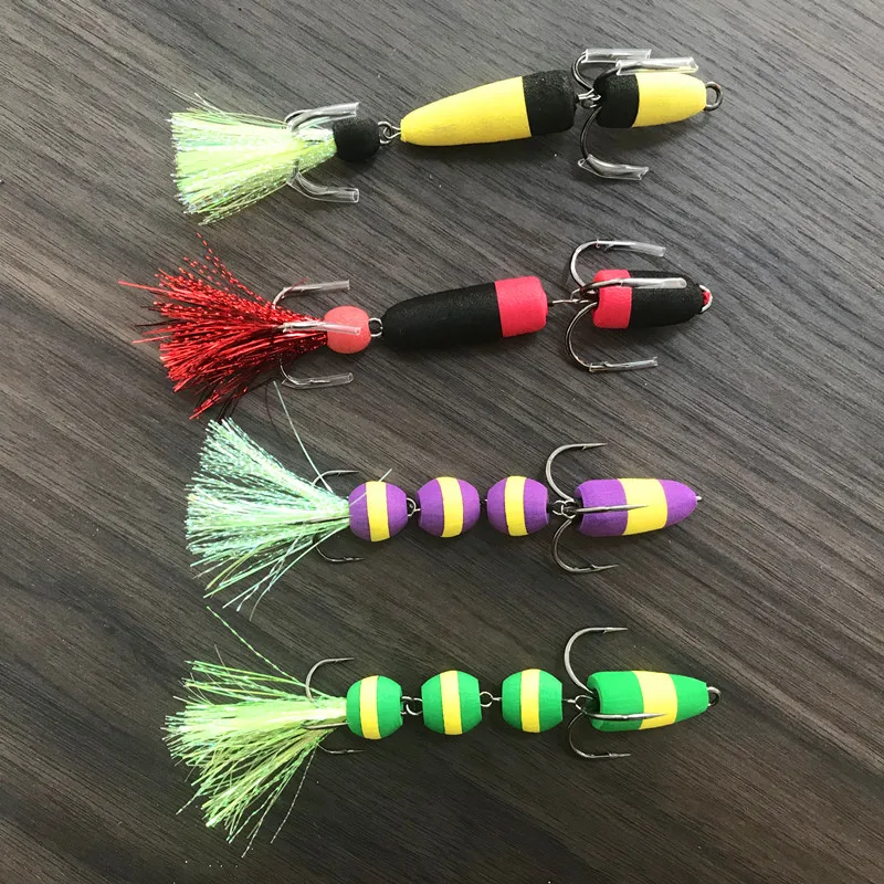 High Density Foam Ewave Bait Foam Floating Jig Fishing Lure Pike Walleye Zander With More Than