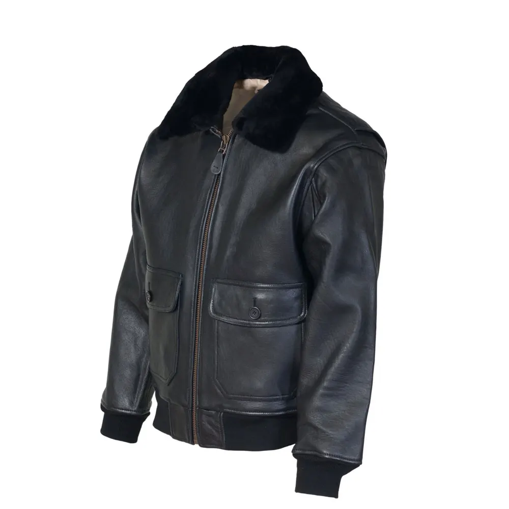 Spring and Autumn American Flight Jacket Male Manufacturer Directly Polishing Color Leather Jacket