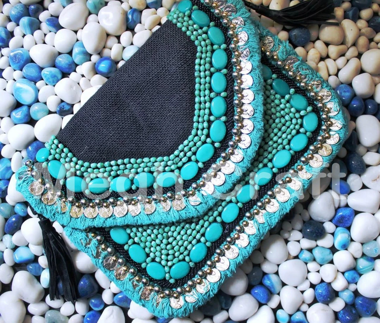 Turquoise hotsell clutch purse