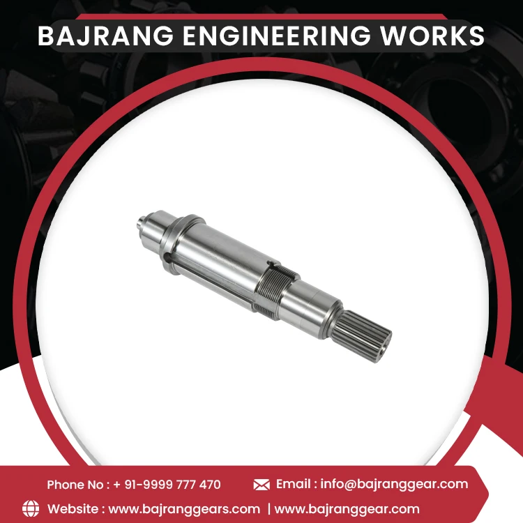 Top Sale Spline Shaft From Indian Exporter Buy Spline Shaft Spline