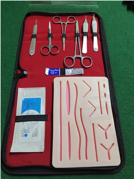 Medical Students Suture Practice Kit - Buy Redler Clamp Percutaneous 