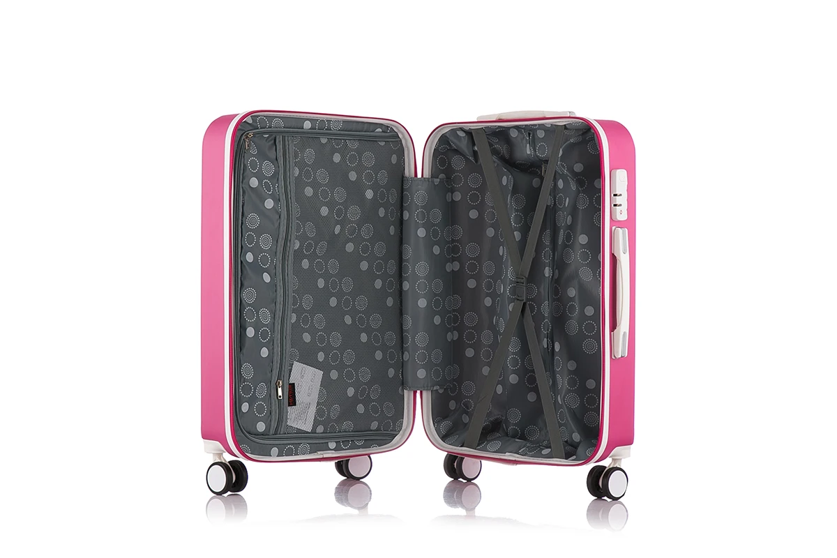 Wholesale hard shell lightweight trolley luggage suitcase bag travelling luggage