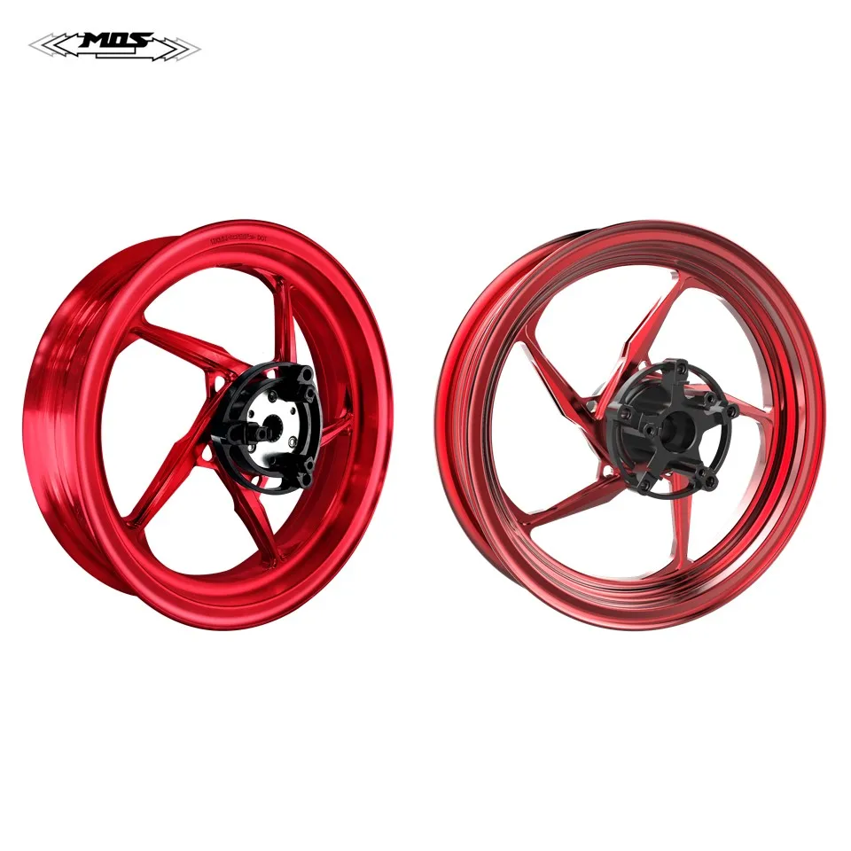 MOS кованые алюминиевый сплав мотоциклетные диски 12 дюймов для Yamaha Zuma 125 2016-2021 NON ABS