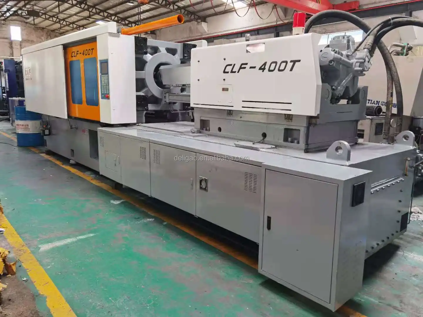 Китай, Тайвань, бренд CHUAN LIH FA CLF-400T, сервопривод для литья под давлением, 400 тонн использованной машины для литья под давлением, точечная продажа