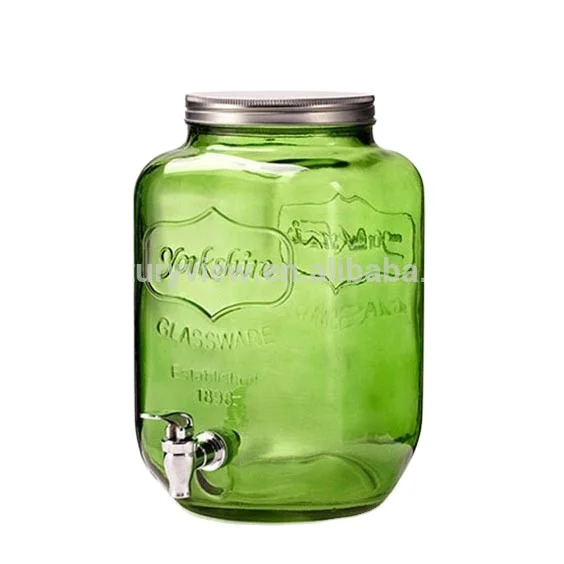 One Gallon Yorkshire Glassware Mason Jar by Quick Candles