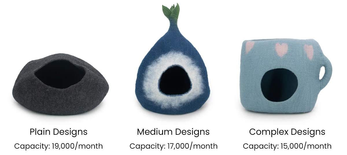 Fycc001 Petal Layered Cat Cave Warm And Cozy Pet Bed,Ecofriendly New