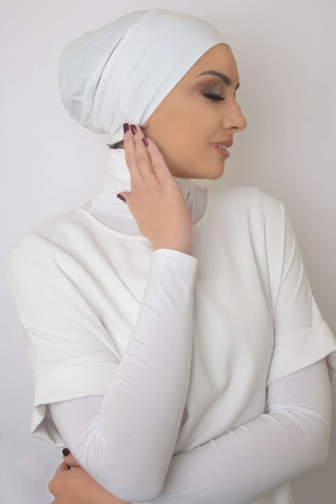 Inner Jersey Cap Underscarf Women Hijab 