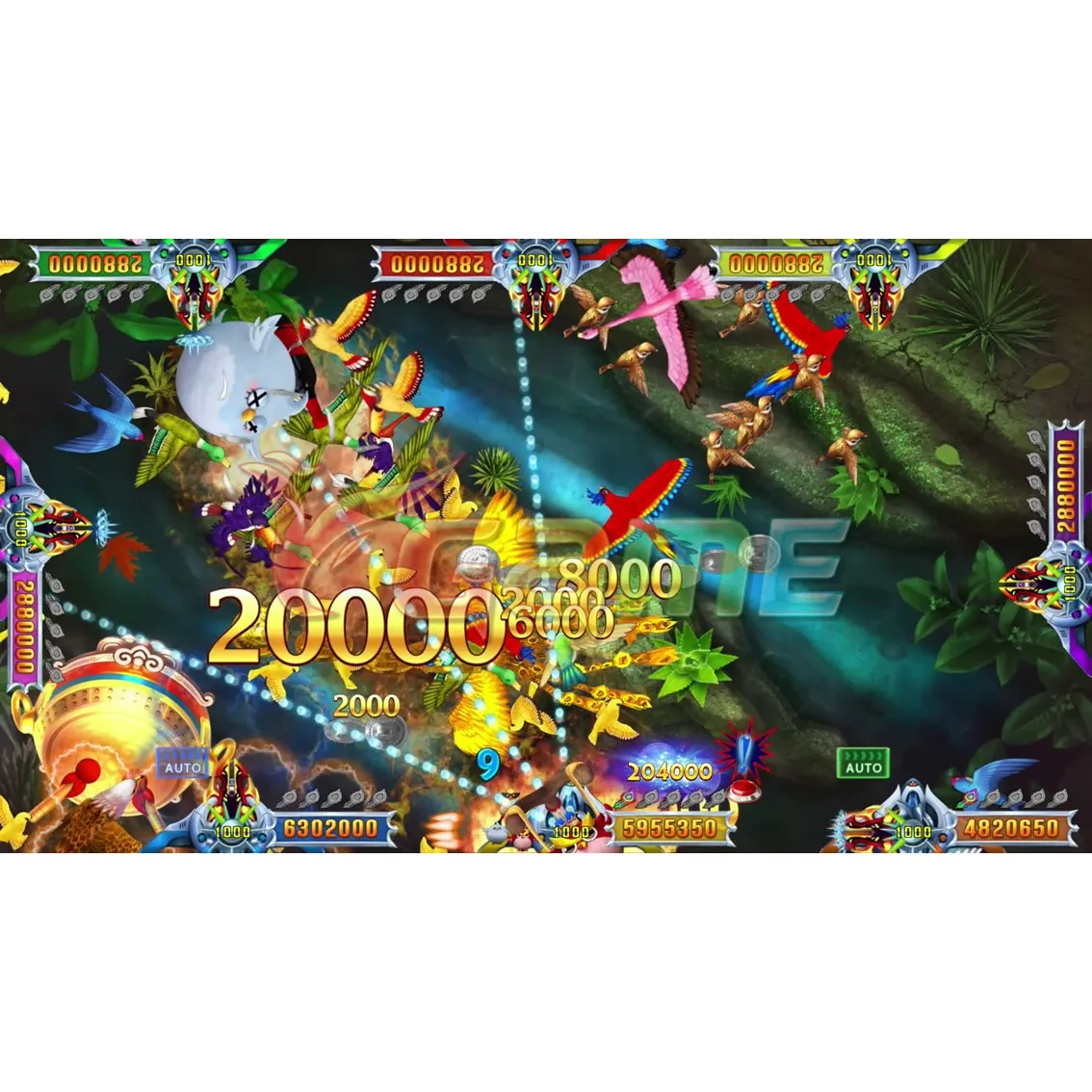 Wholesale VGAME Birds Paradise Fish Shooting Game Happy Birds From m.alibaba