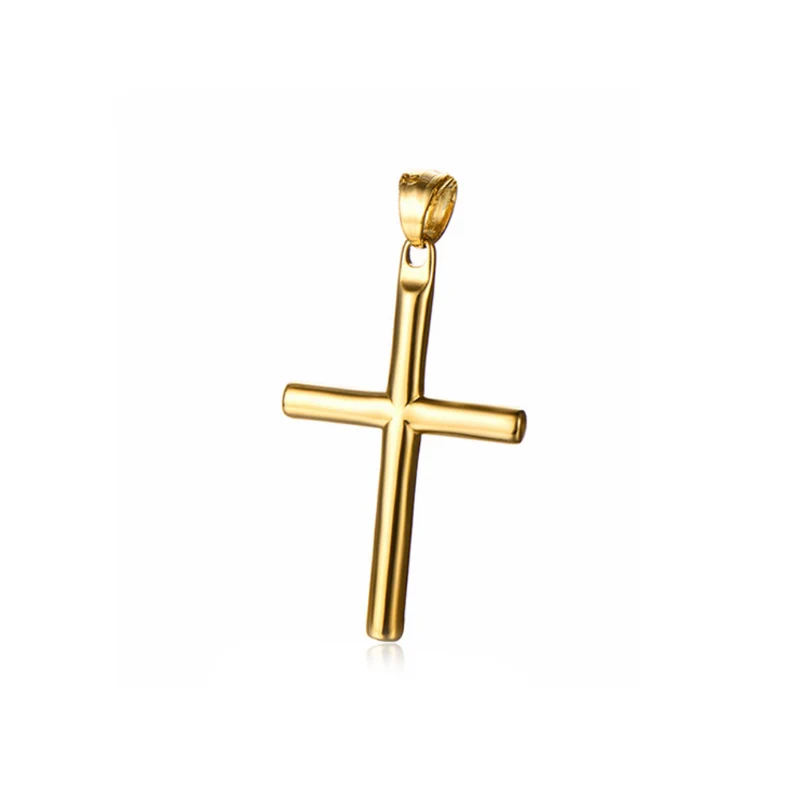 Fashion Custom Gold Christian Cross 