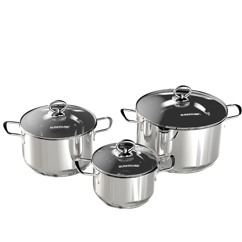 Wholesale Customization High Quality Stainless Steel Cookware Set Cheap