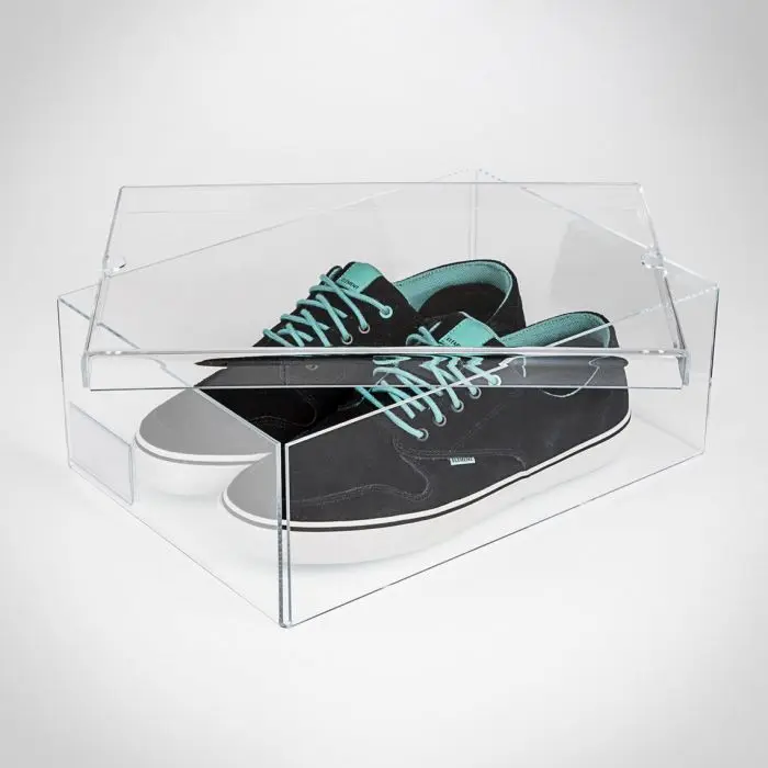 acrylic shoe storage