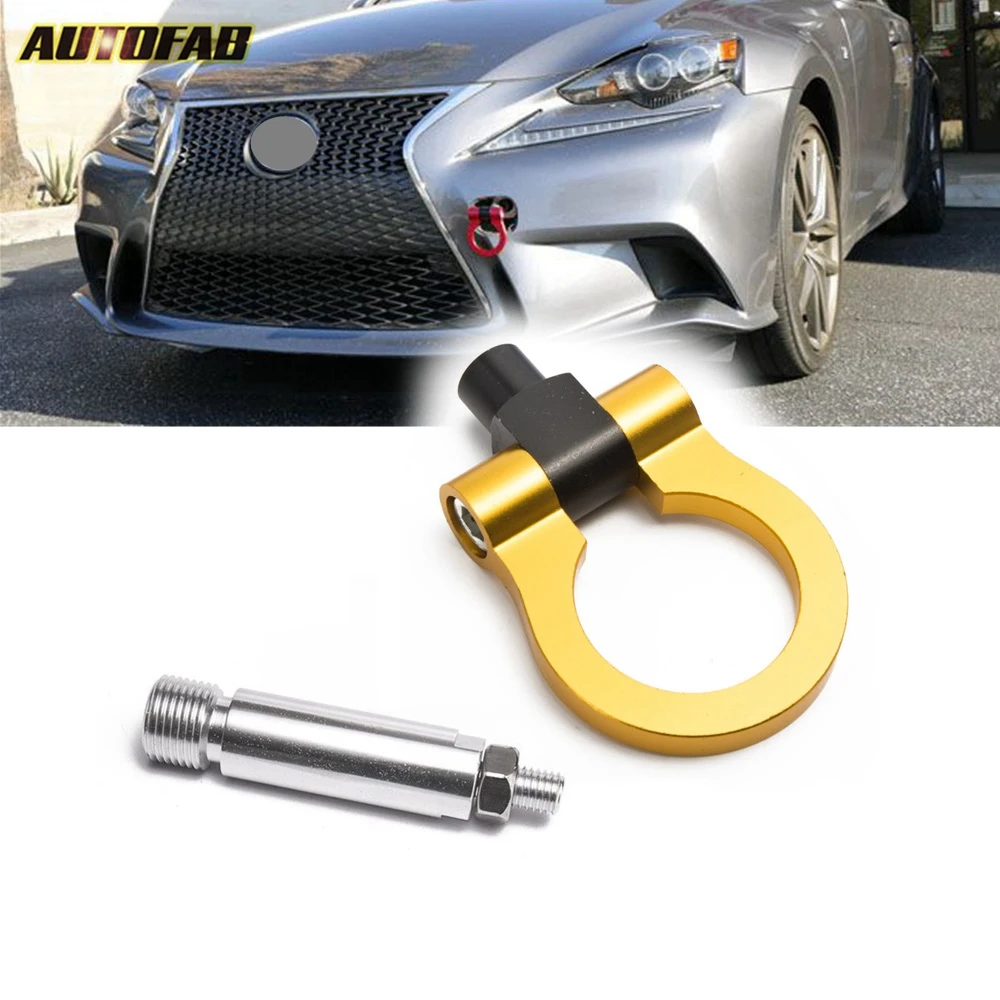 Purple Aluminum Alloy Car Front Bumper Tow Hook Towing Eye for BMW 325i 335i