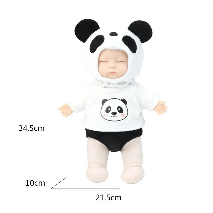 Лучшие продажи, мягкая игрушка панда со светом и музыкой, детские плюшевые игрушки, милая кукла, детская комфортная игрушка