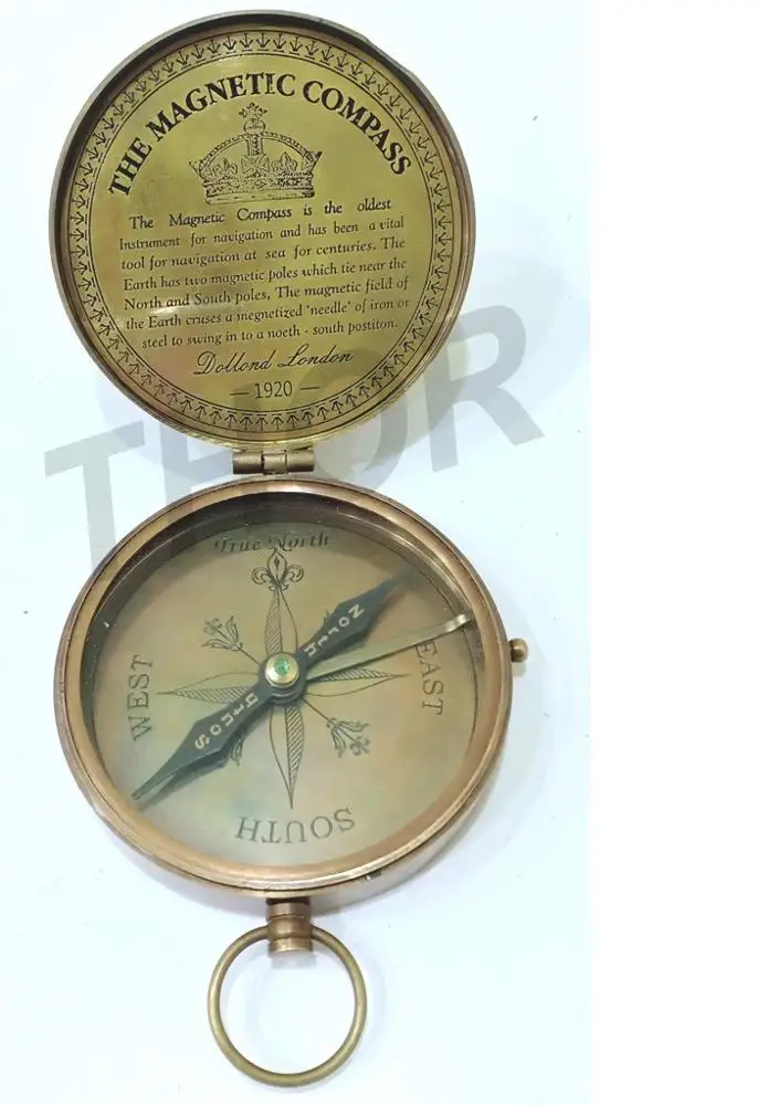 Dollond London 懐中時計型コンパス 1920年？1915年？ 美術品