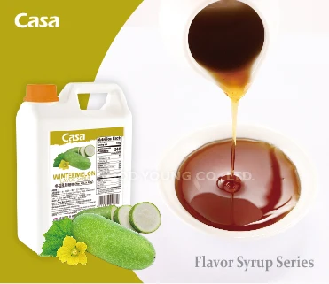 Хороший молодой чай CASA Bubble Boba жемчужный молочный поставщик коричневый сахар зимний сироп со вкусом дыни