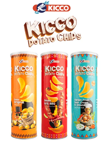Chips Potato Wholesale Kicco Potato Chips 100g Vending Machine Snacks