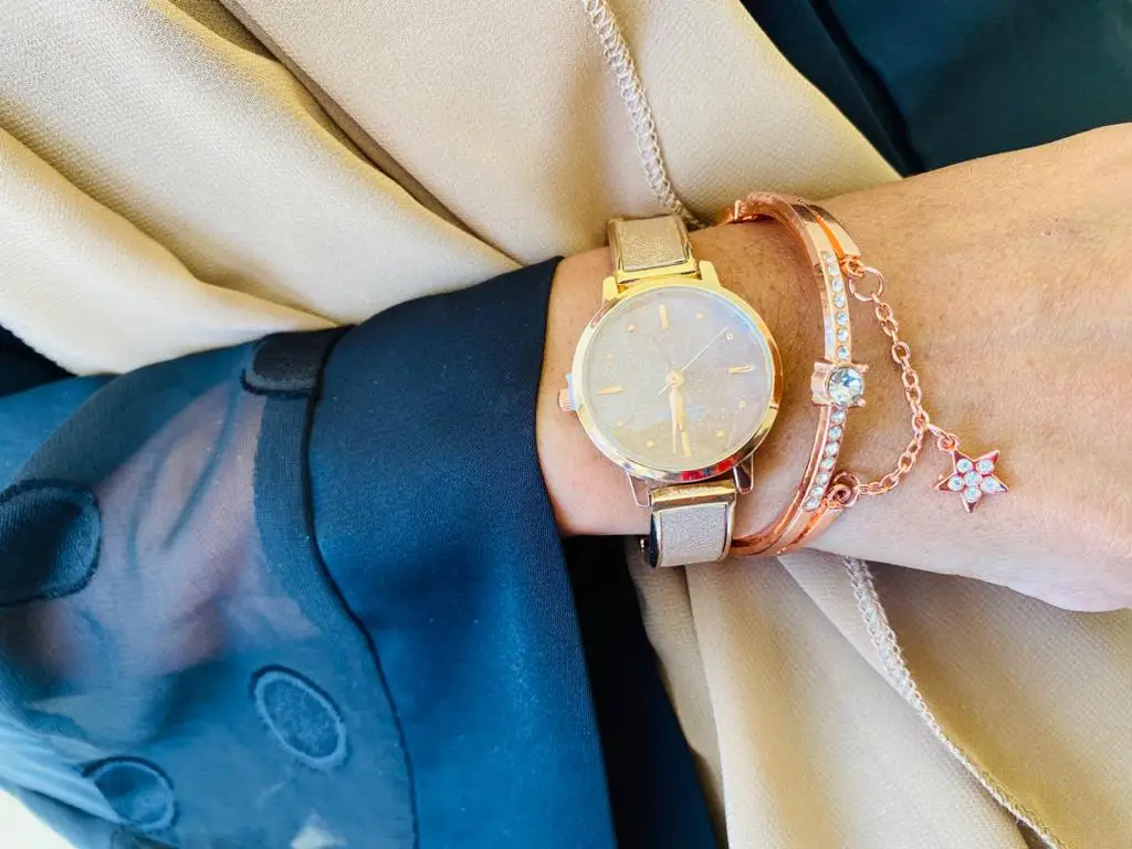 Lvpai Brand 2pcs Set Women Bracelet Watches Women Dress Ladies Wrist Watch  Luxury Rose Gold Quartz Watch Set Zegarek Damski - Quartz Wristwatches 
