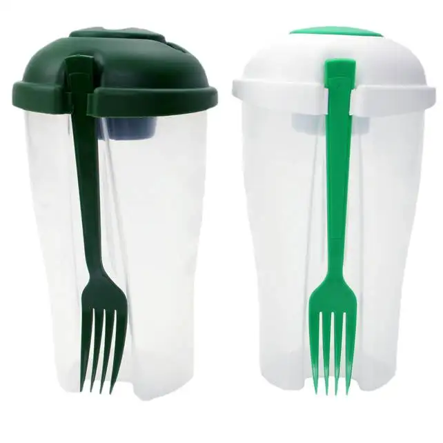 Salad Shaker Cup with Fork