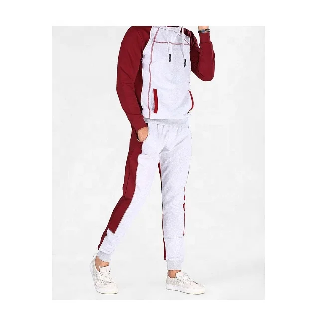 mens burgundy nike tracksuit