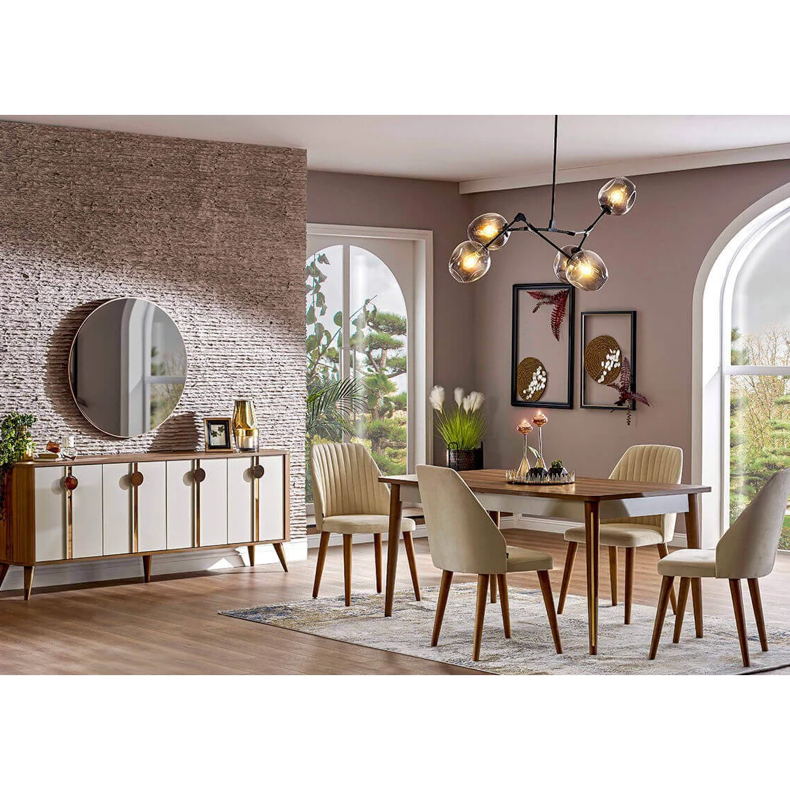 Modern Dining Room Set New Modern Foshan Style Dining Room Furniture