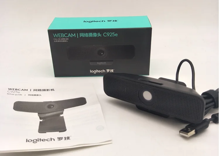 Logitech C925e Webcam 1080p Video Chat Recording Beauty Camera Hd Webams  For Wholesale - Buy Original Logitech Webcam C270 C270i C922 C930e C920 Pro 