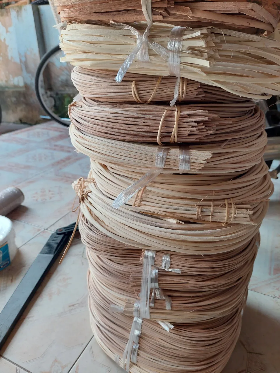 Лидер продаж, ротанговый сердечник, плоский ротанговый круглый сердечник, полированный, Индивидуальный размер, 100% натуральный ротанговый прочный 0084947900124