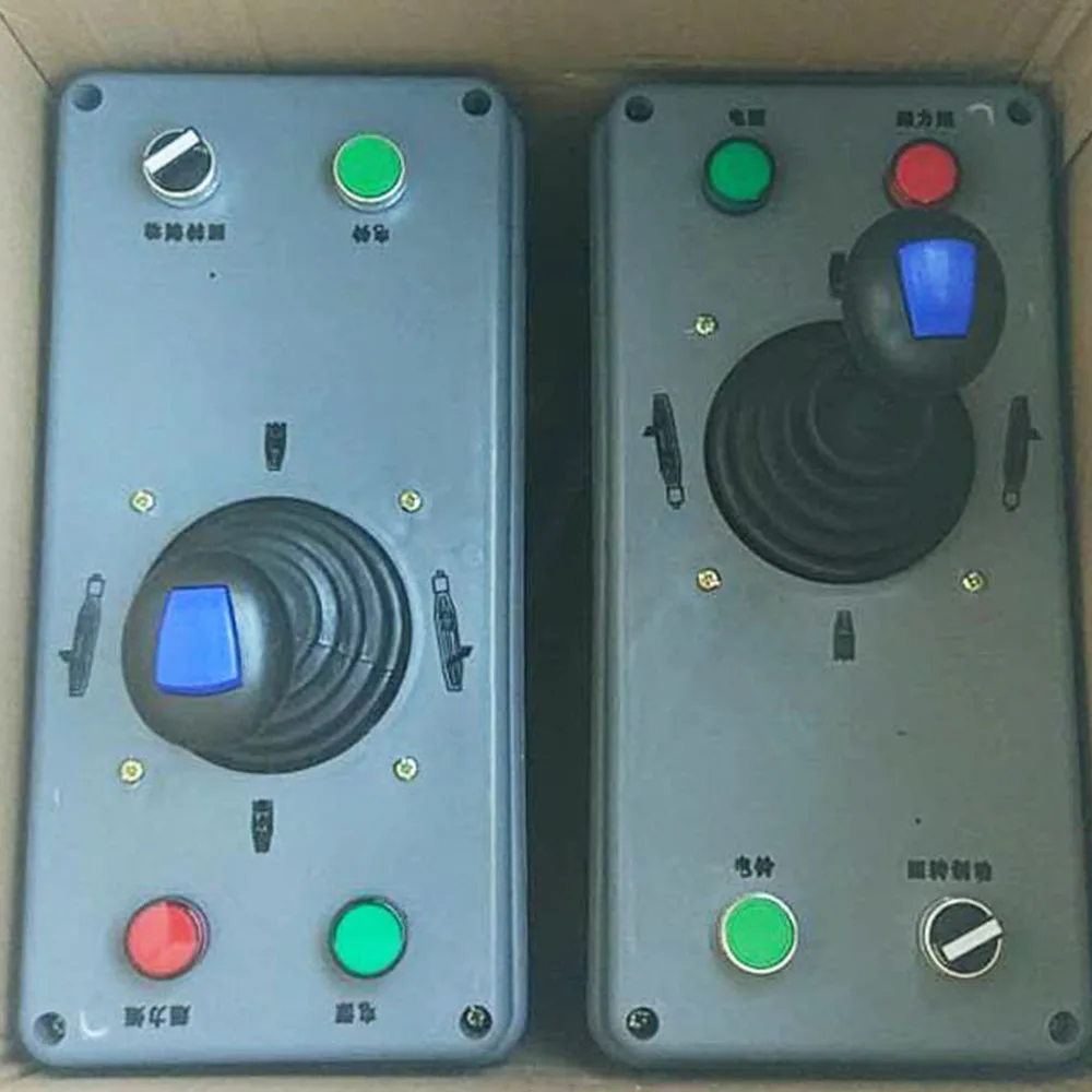 Tower Crane Controller Joystick Control Lever Operator Chair Operator Cabin Tower Crane Spare Parts