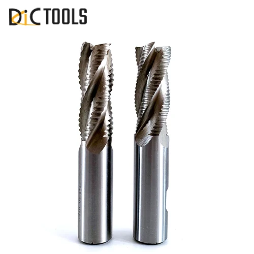 Best Selling Oem Hss M2,M35,M42 Roughing And Finishing End Mills With