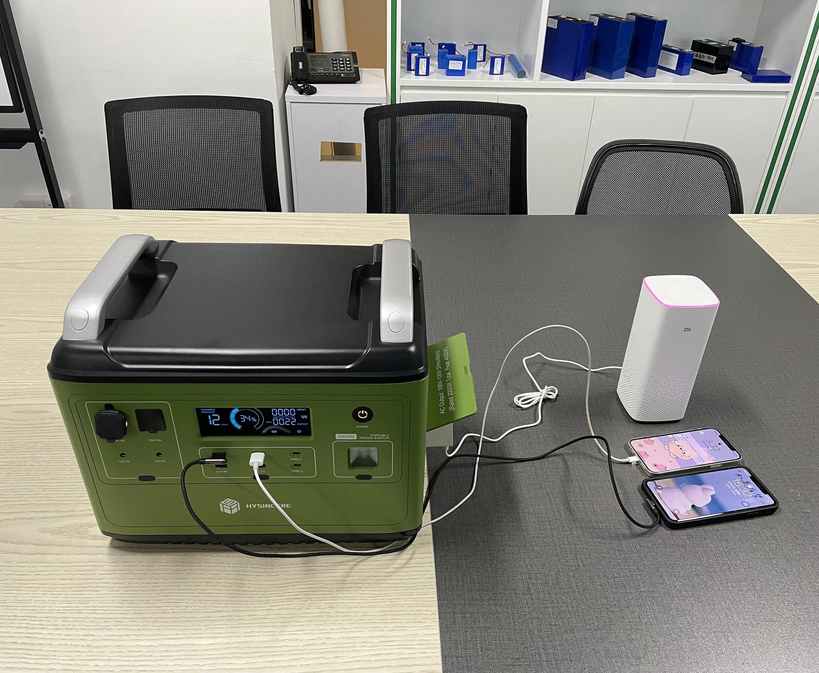 Solar Powered Generator 1500 Watt Off Grid Home Portable Power Station  Generator 750W 1000W 3000W