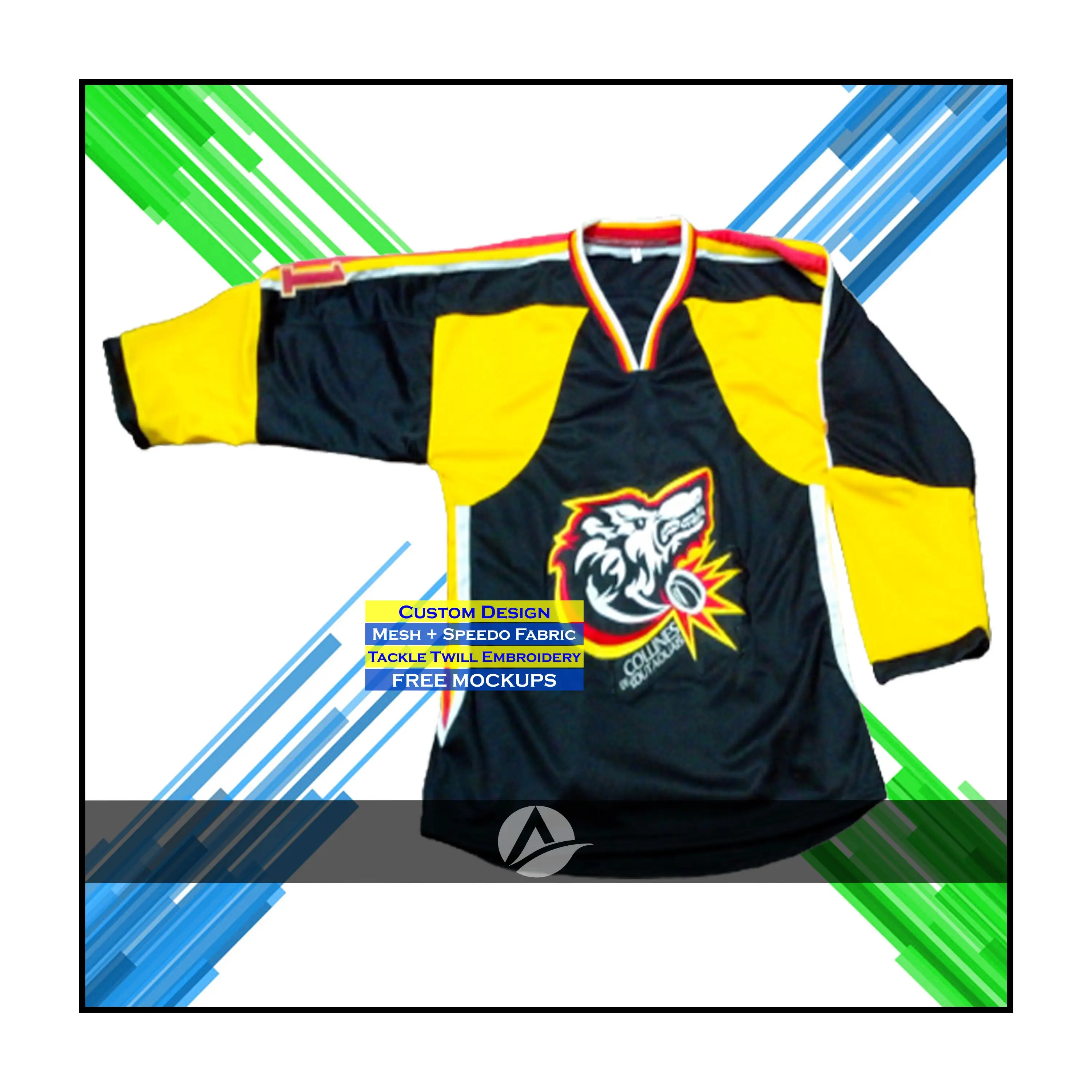 Custom Sublimated Hockey Jerseys  Custom Hockey Jerseys Laces - 5