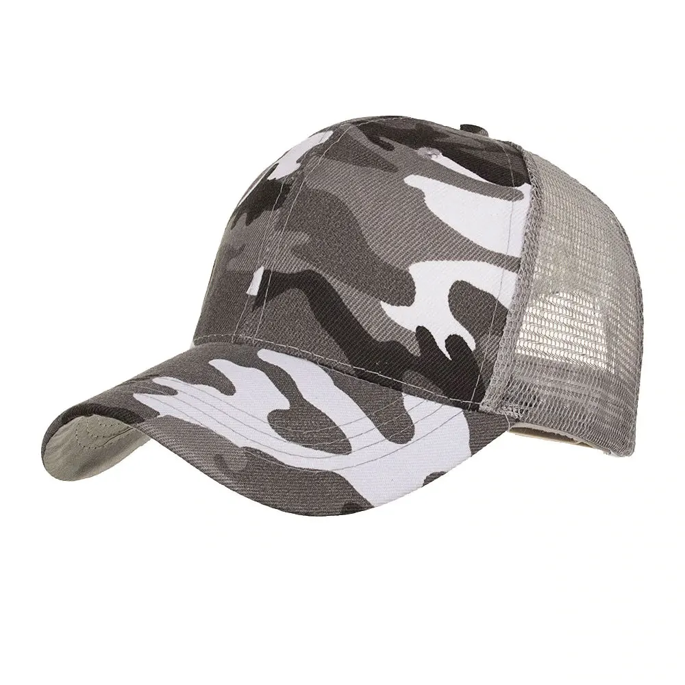 Baseball Cap Summer Mesh Trucker Hats 