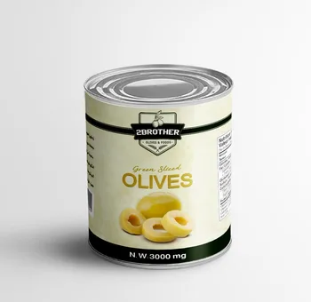 sliced green olives