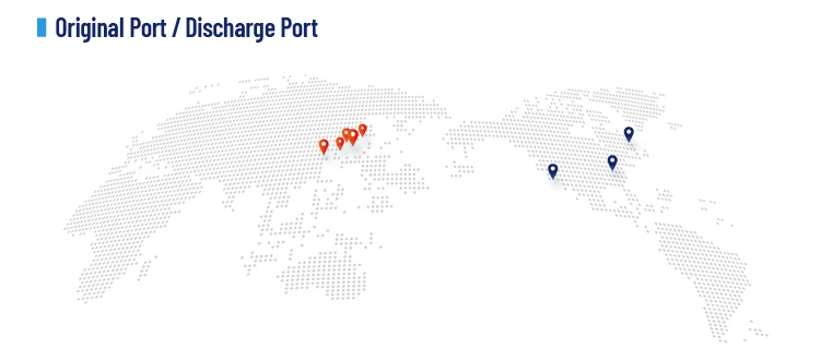 Port of discharge. Port of discharge