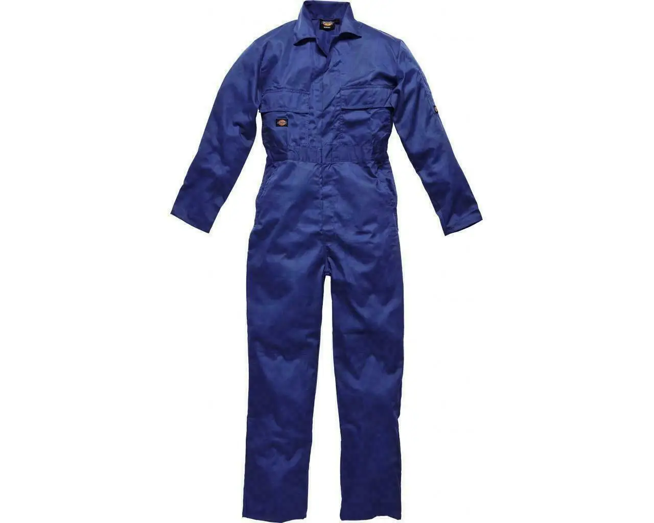 BOILER SUITS WORKER COTTON COVERALL MECHANIC WAREHOUSE WORKWEAR NAVY BLUE SIZES 