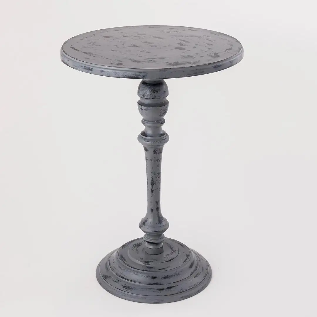 Nordic Round Corner Combination Wood and Iron Coffee Tables Living Room Furniture Wrought Iron Living Room Furniture Sets