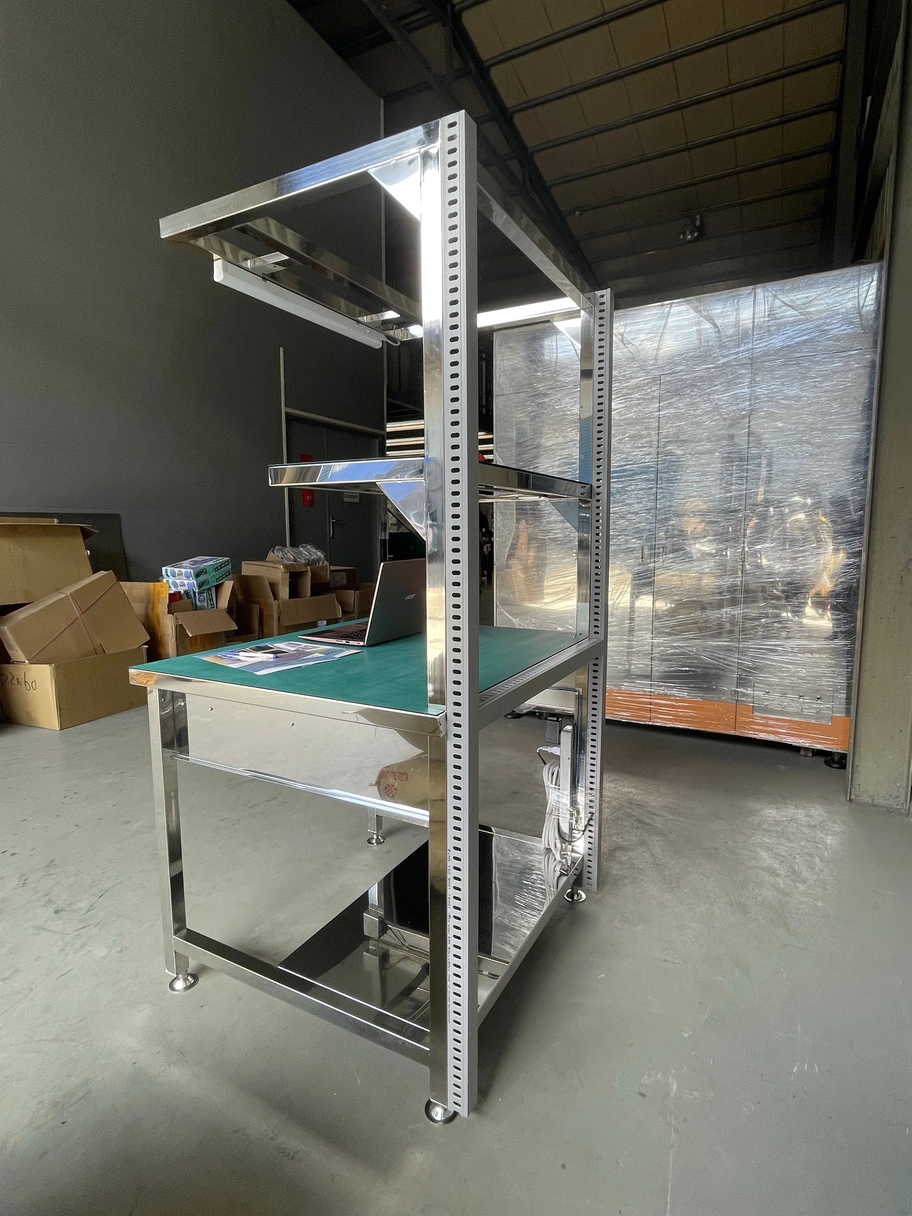 Испытательная станция, Рабочий стол из нержавеющей стали для лабораторной больницы