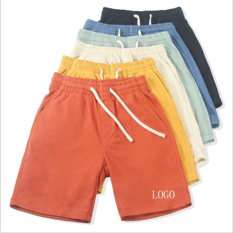 100% Cotton Men's Sweat Shorts Blank 