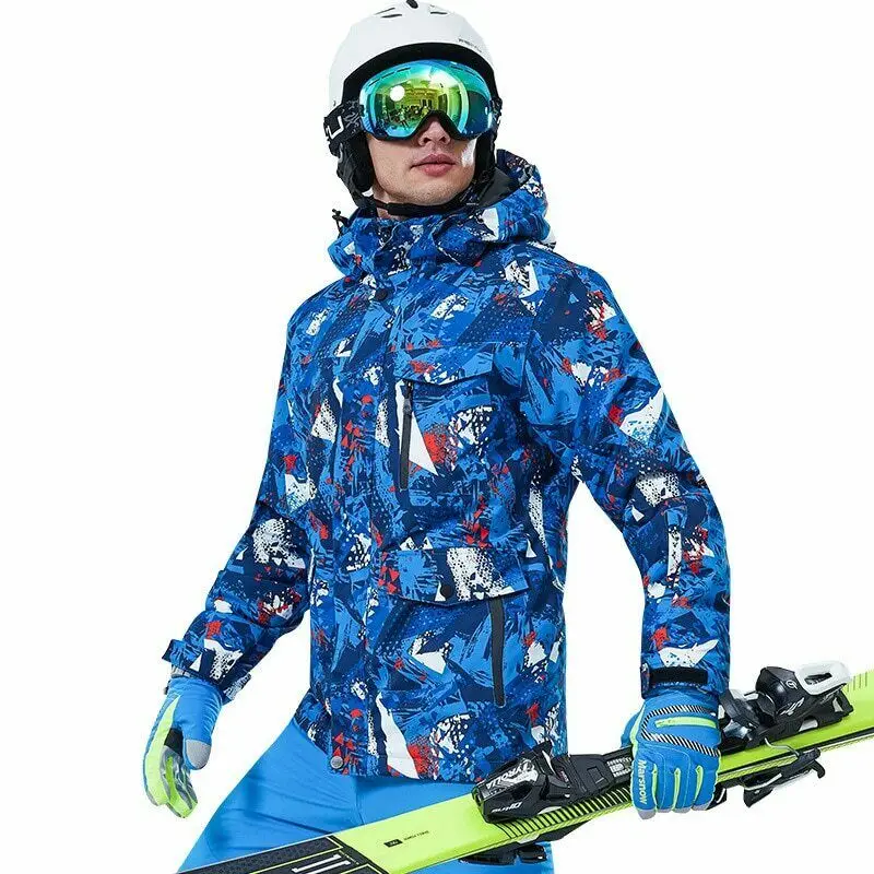 New Winter Ski Suit Men Skiing Jacket Snowboarding Pants Male Ski Sets