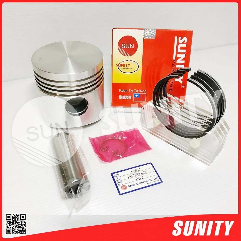 Тайвань SUNITY отличное качество YSB12 поршневые штифты с кольцами для yanmar Diesel inboard парусная