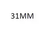 White - 31mm