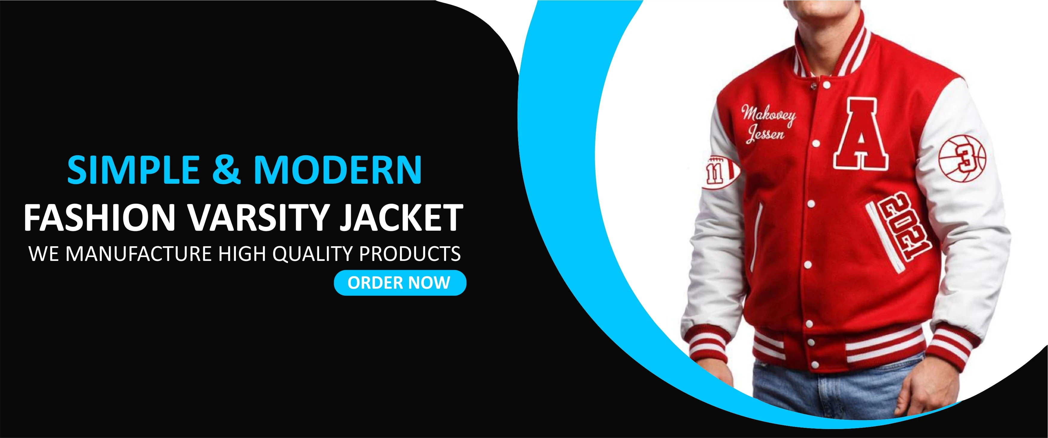 New 2022 Letterman Varsity Jacket Men's Clothing High Quality 100 Leather & Customized Fabric